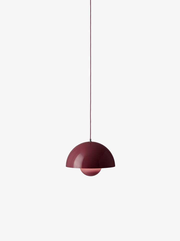 Flowerpot VP7 Pendelleuchte, Dark plum &Tradition