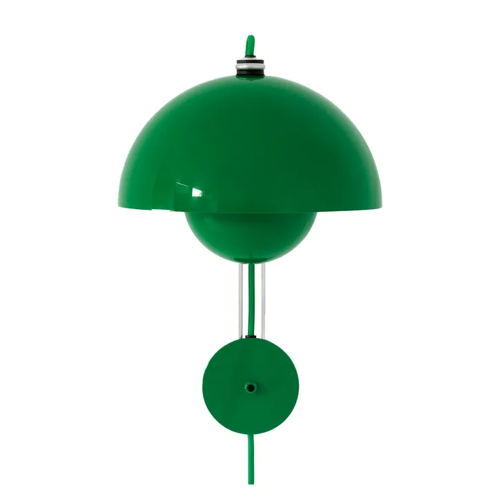 Flowerpot VP8 Wandleuchte - Signal green - &Tradition
