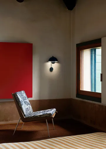 Flowerpot VP8 Wandleuchte - Steel blue - &Tradition