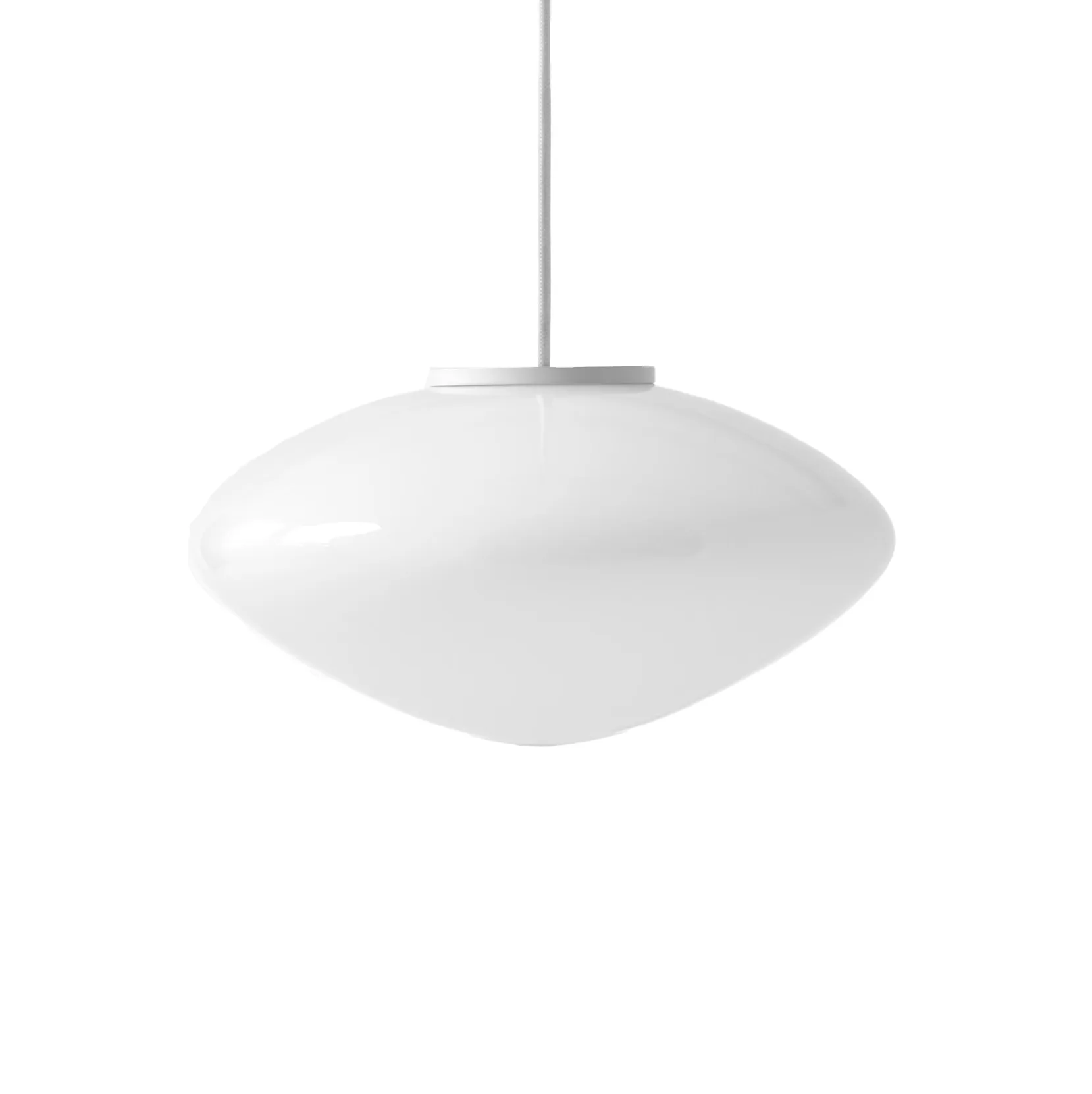 Mist AP15 taklampa Ø25 cm, Matt White, Glass &Tradition
