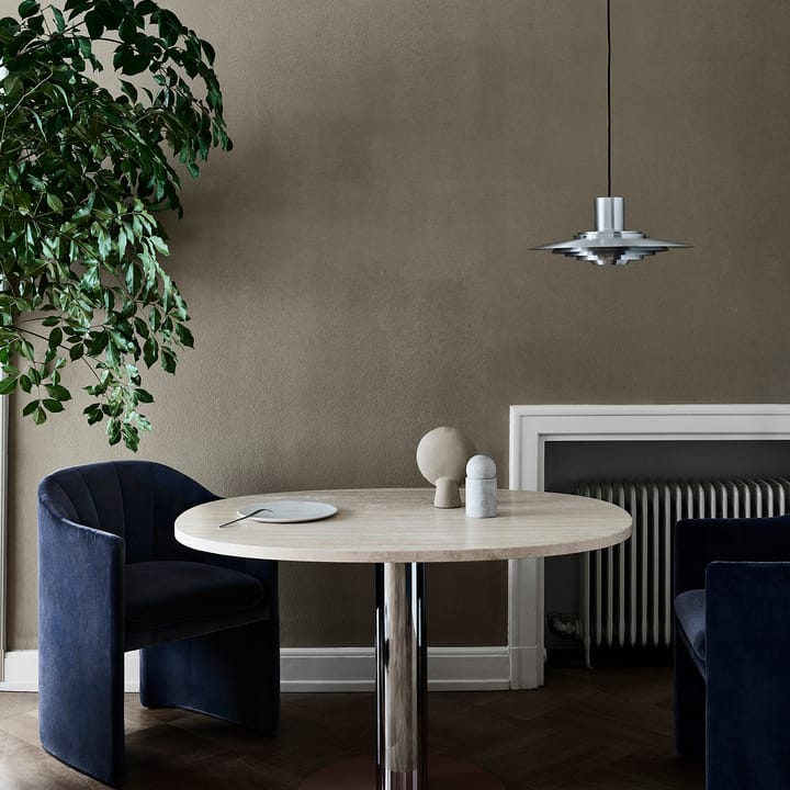 P376 ceiling lamp KF1, Aluminium &Tradition