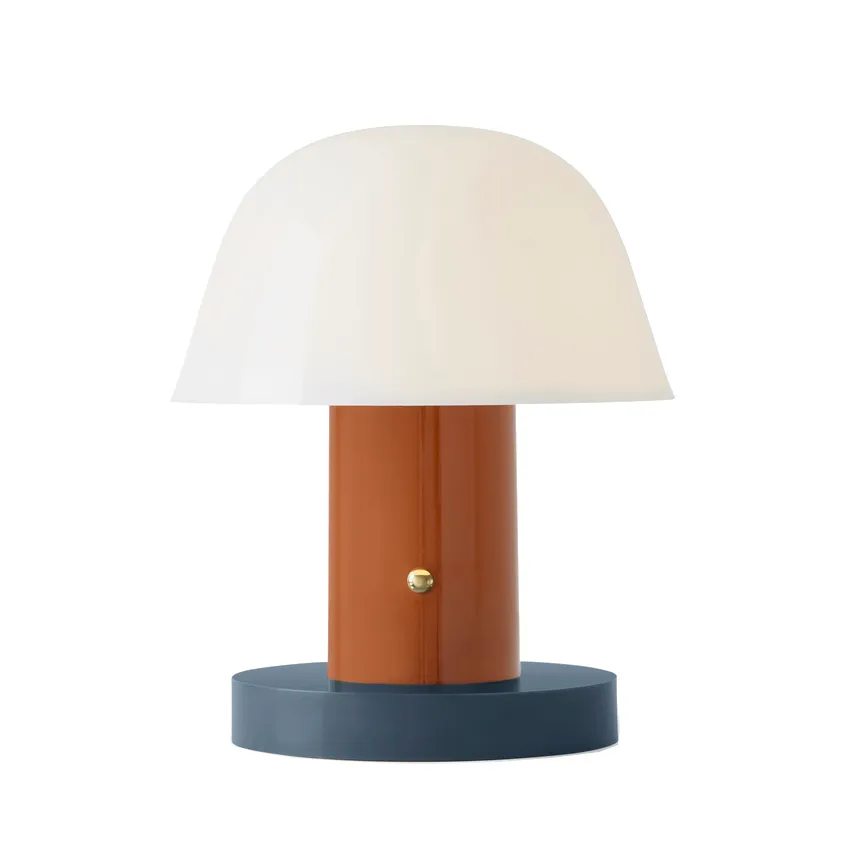 Setago JH27 bordslampa, Rust-thunder &Tradition