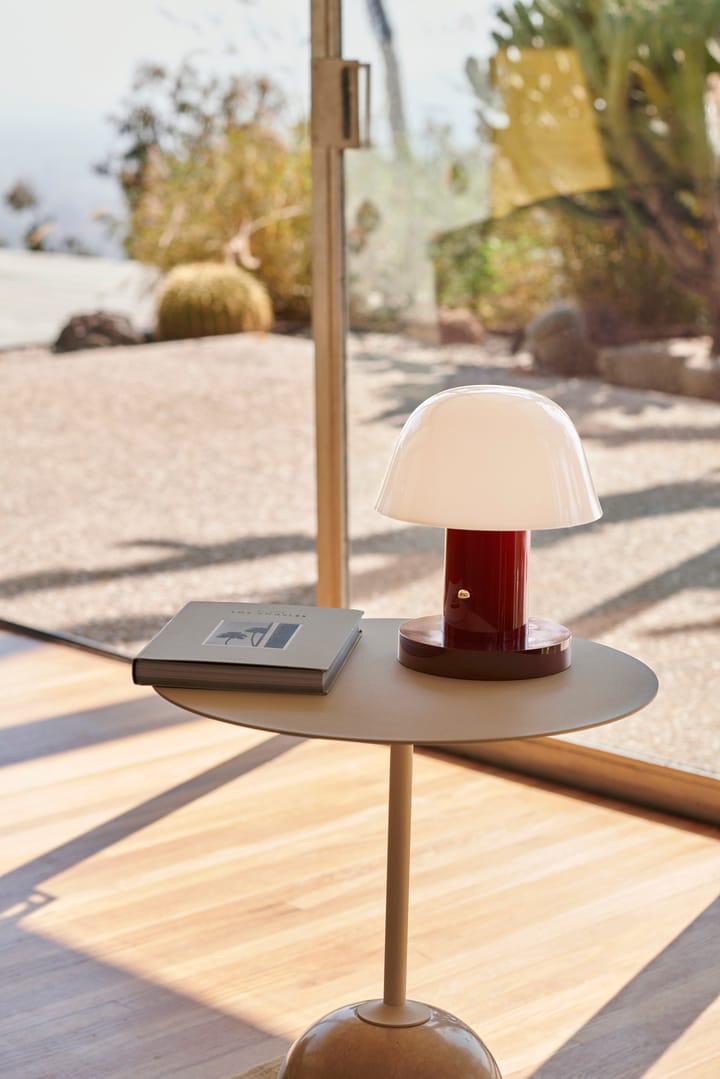 Setago JH27 table lamp, Maroon-grape &Tradition
