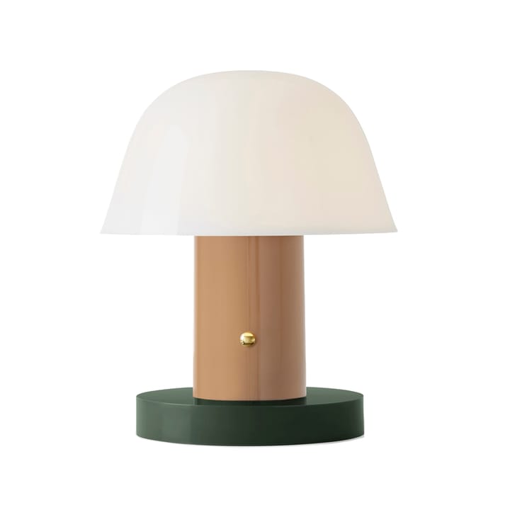 Setago JH27 table lamp, nude-forest &Tradition