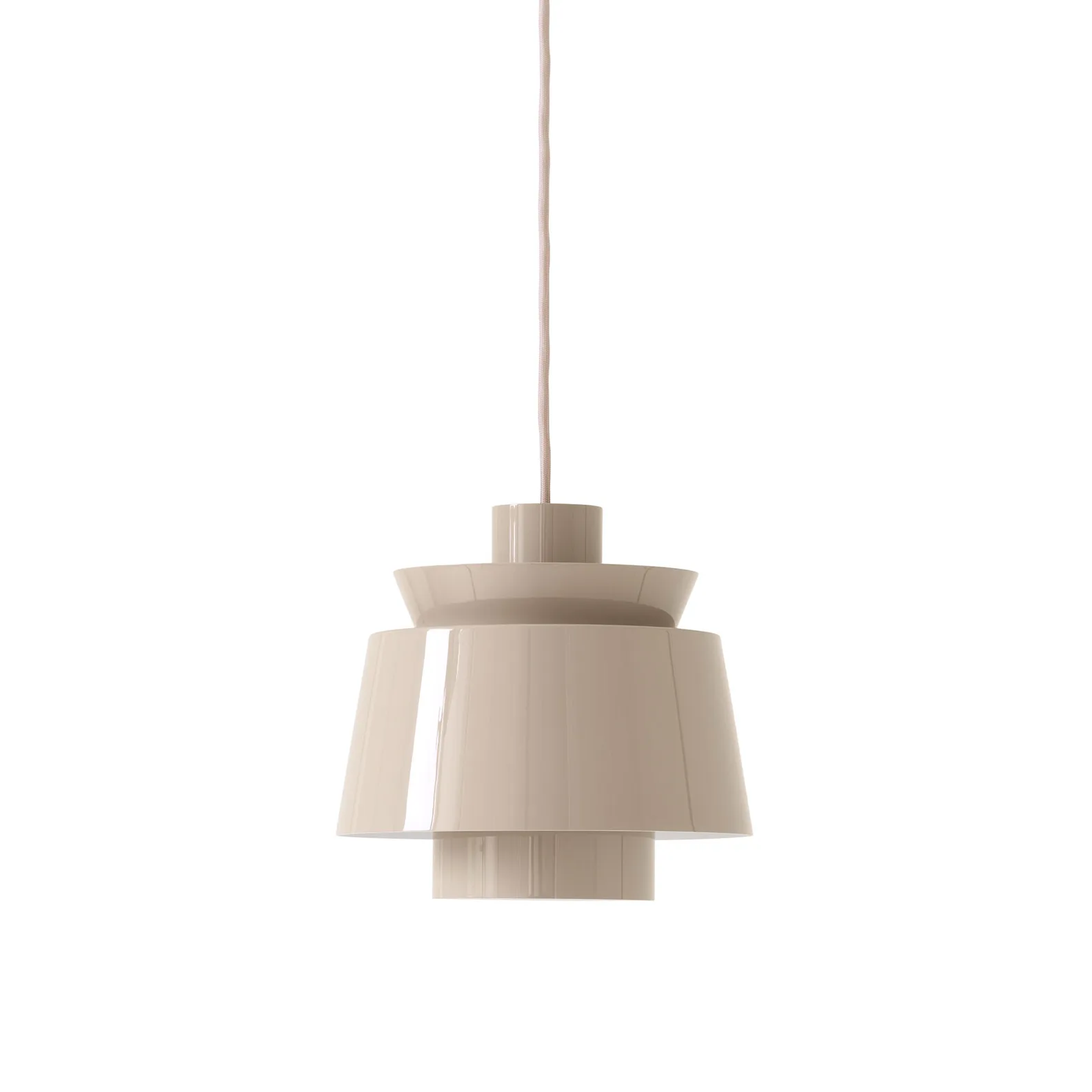 Utzon JU1 lampa, Grey beige, Ø22 cm &Tradition