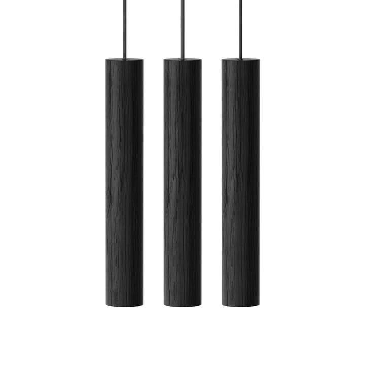 3 Chimes lampa - svart - Umage