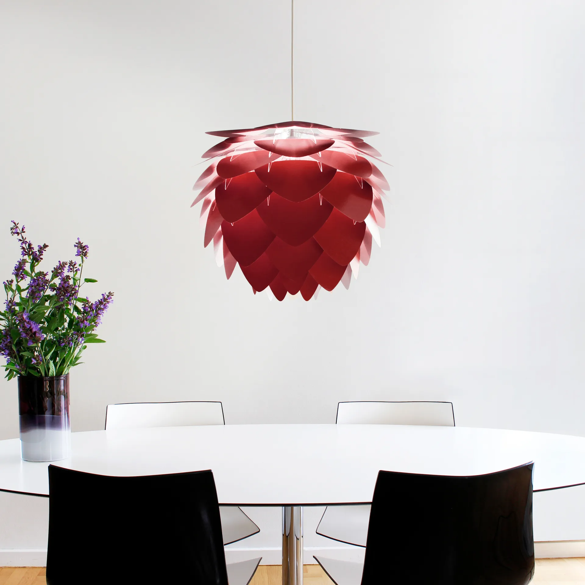Aluvia Leuchte ruby red, Medium Ø59cm Umage