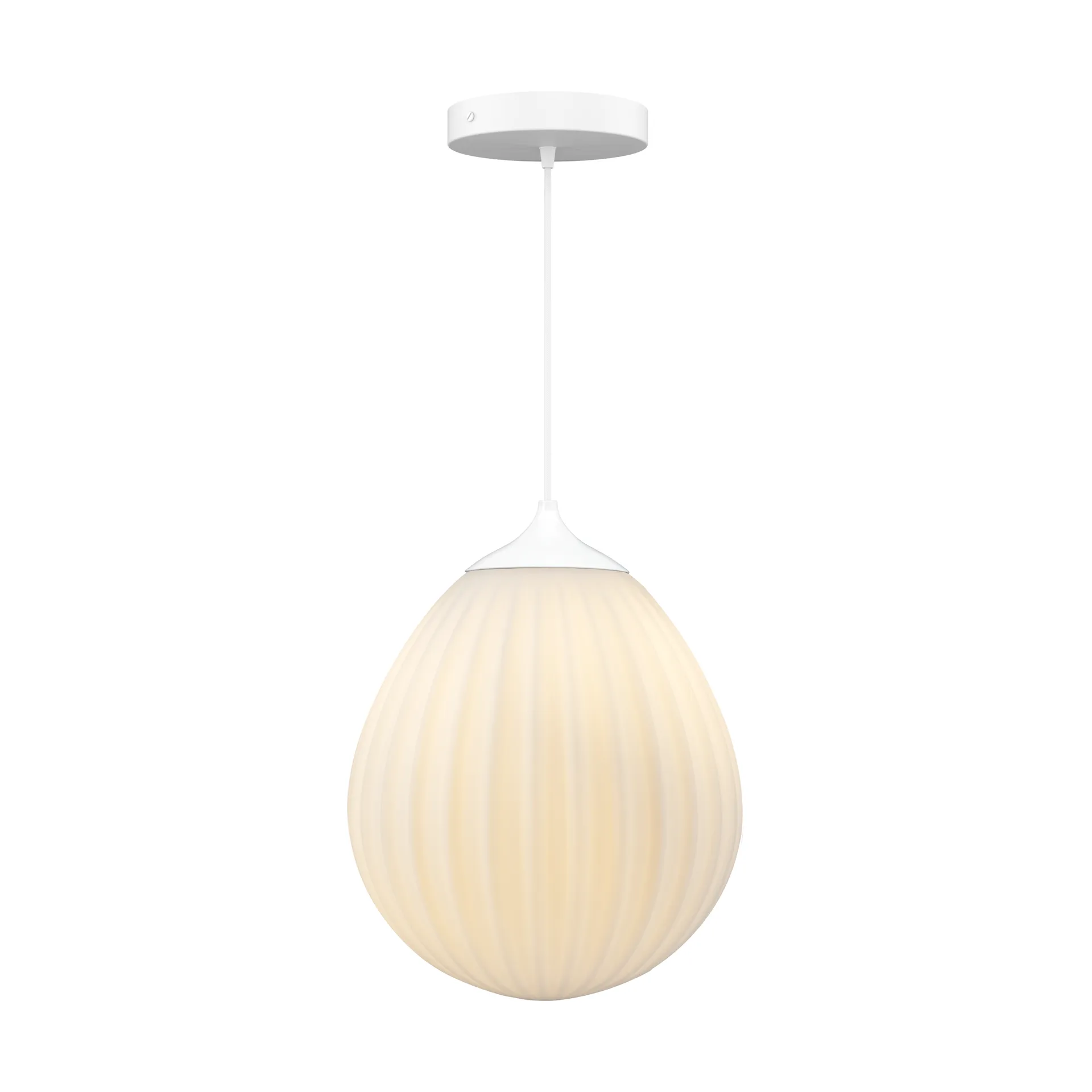 Around The World pendant medium, White Umage