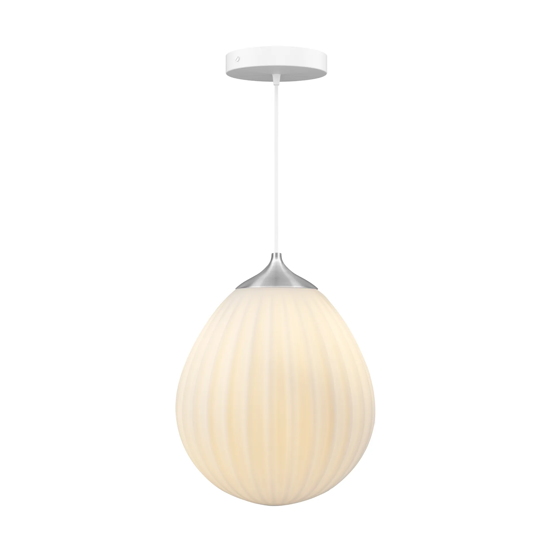 Around The World pendant mini, Brushed steel Umage