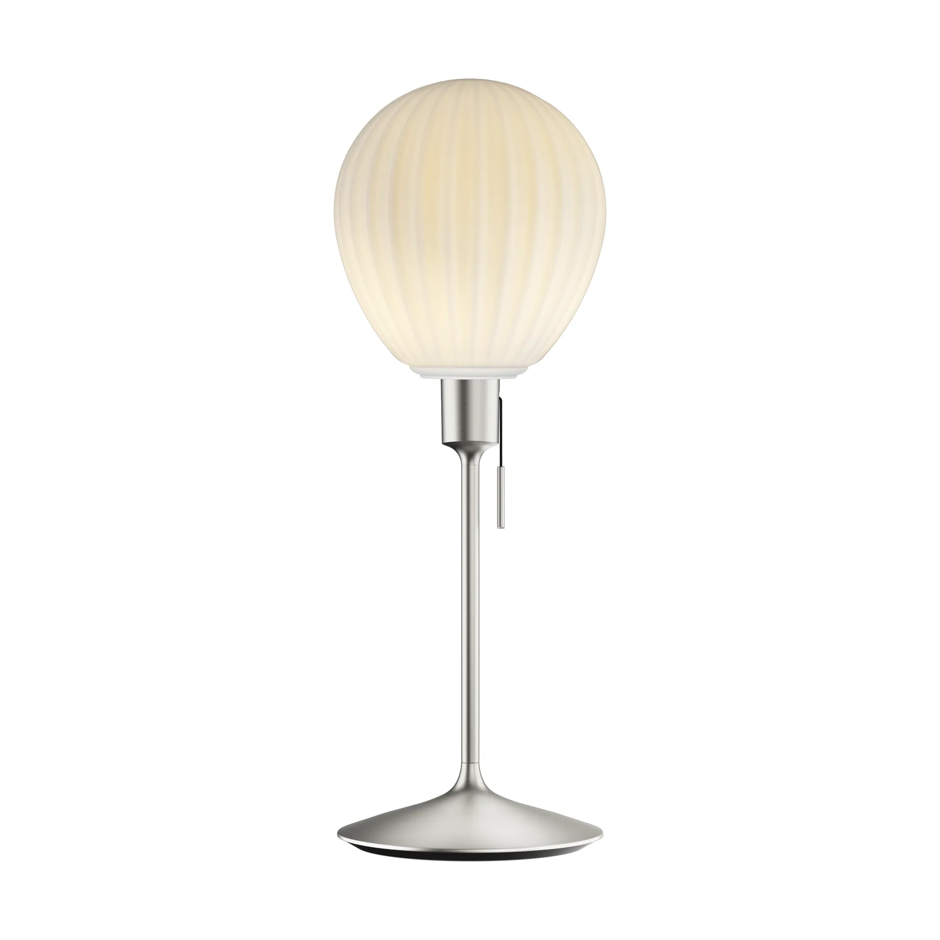 Around The World table lamp, Brushed steel Umage