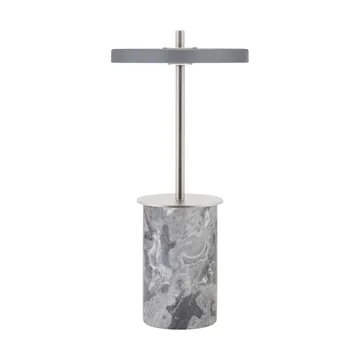 Asteria Move Mini table lamp Ø12x25,5 cm - Grey Marble-steel - Umage