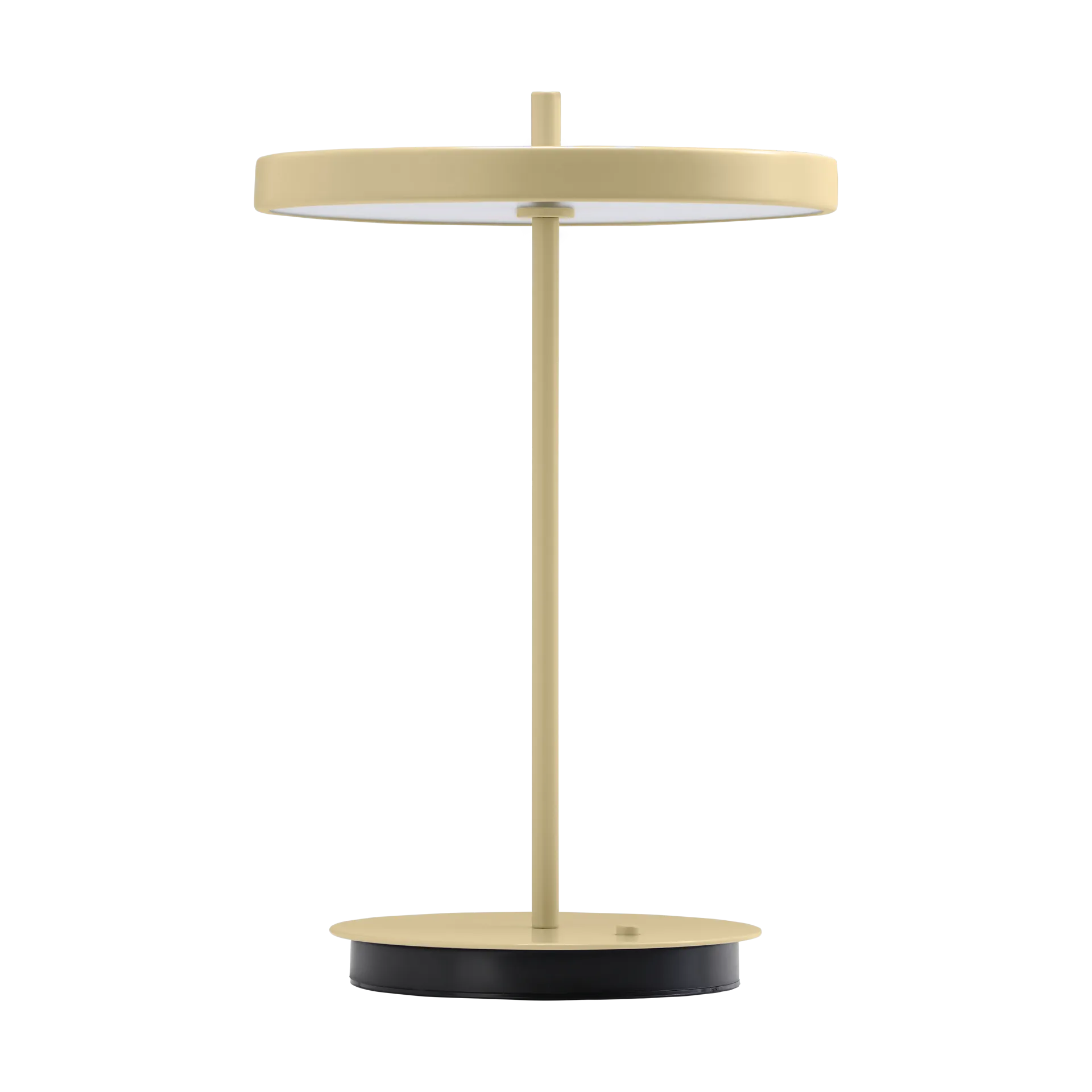 Asteria Move portable table lamp, Monochrome-butter yellow Umage