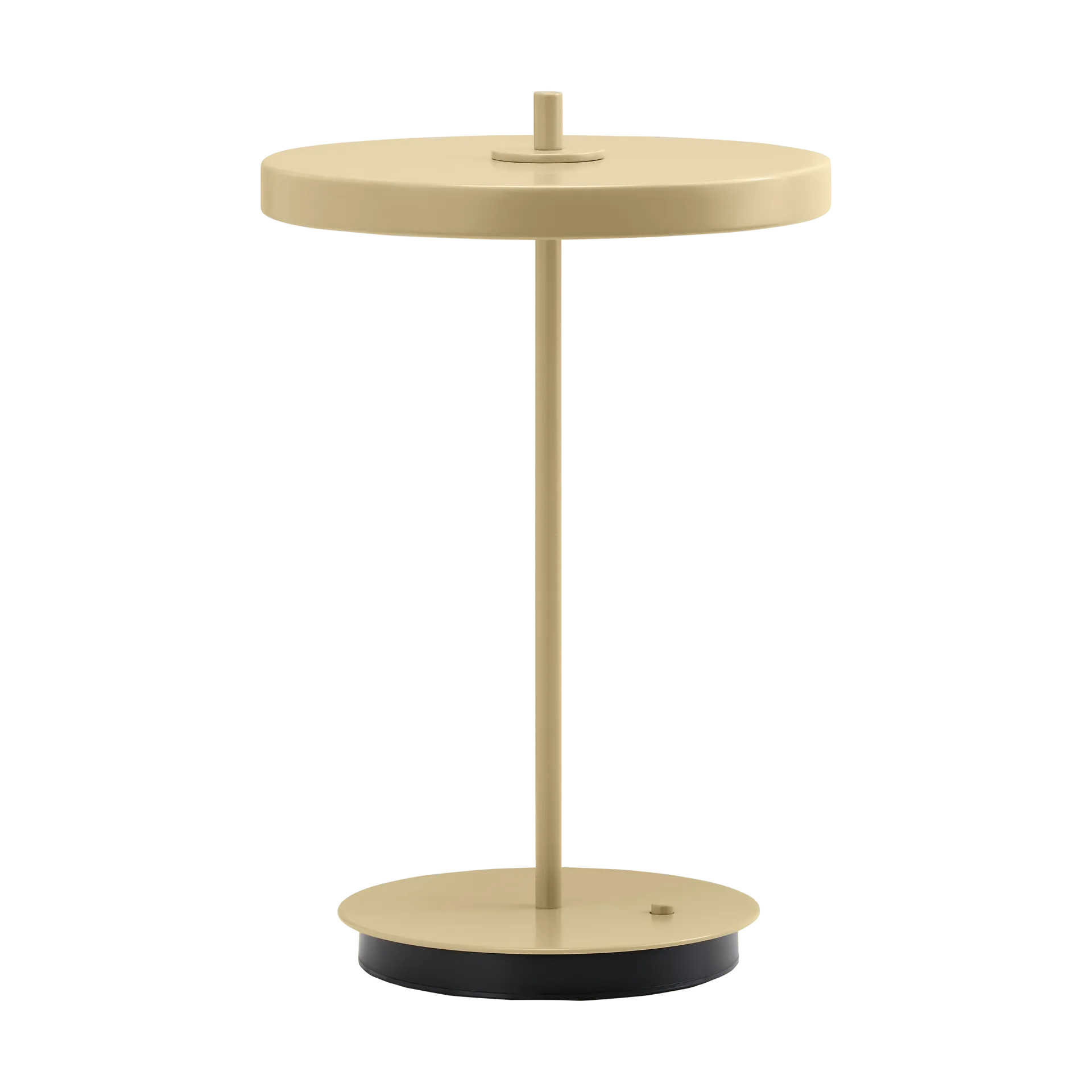 Asteria Move portable table lamp, Monochrome-butter yellow Umage