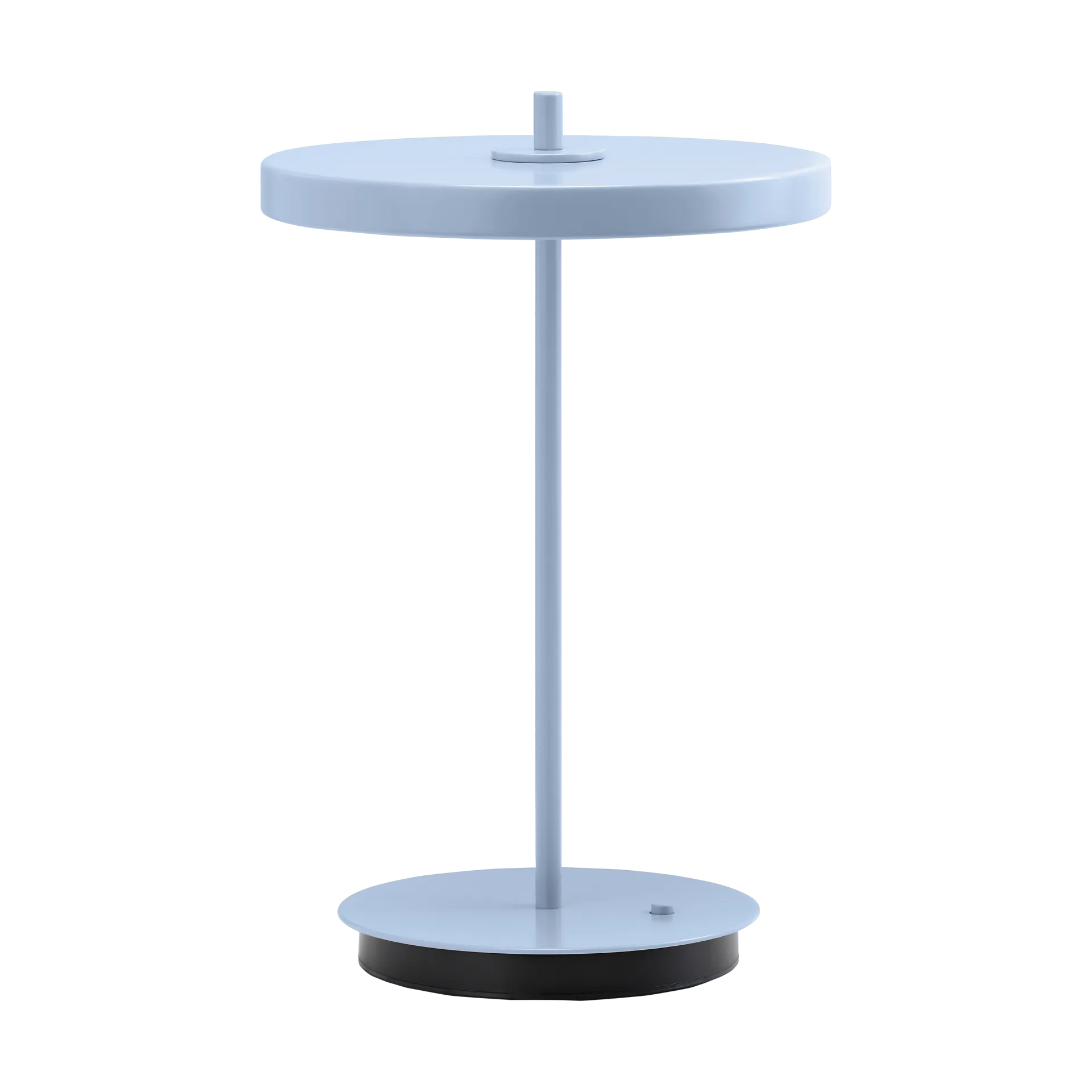 Asteria Move portable table lamp, Monochrome-pale blue Umage
