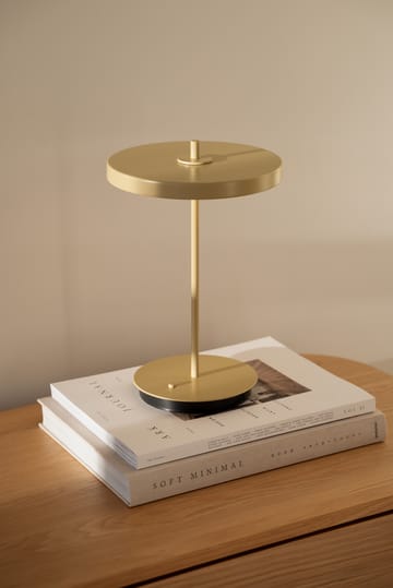 Asteria Move tragbare Tischlampe - Monochrome-butter yellow - Umage