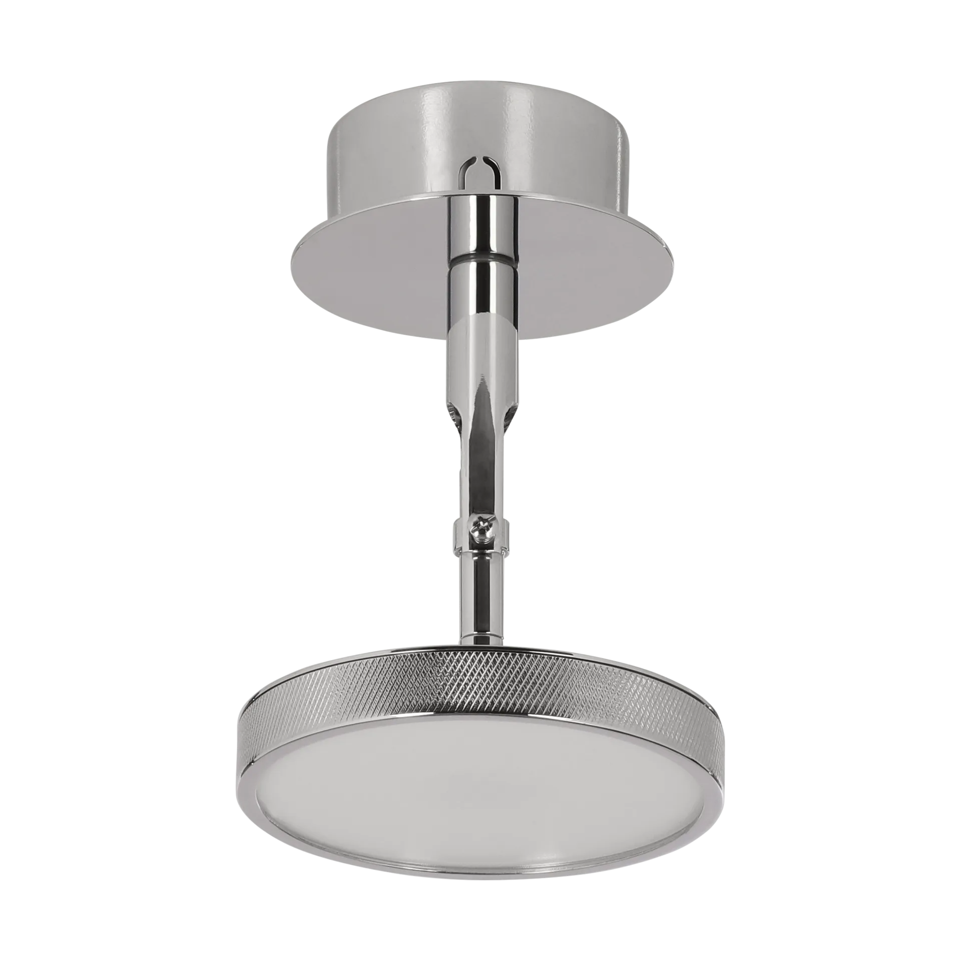 Asteria Spot ceiling and wall lamp Ø12 cm, Polished steel Umage