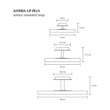 Asteria Up plus mini - Anthracite - Umage