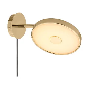 Asteria Wall kurze Wandleuchte - Polished brass - Umage