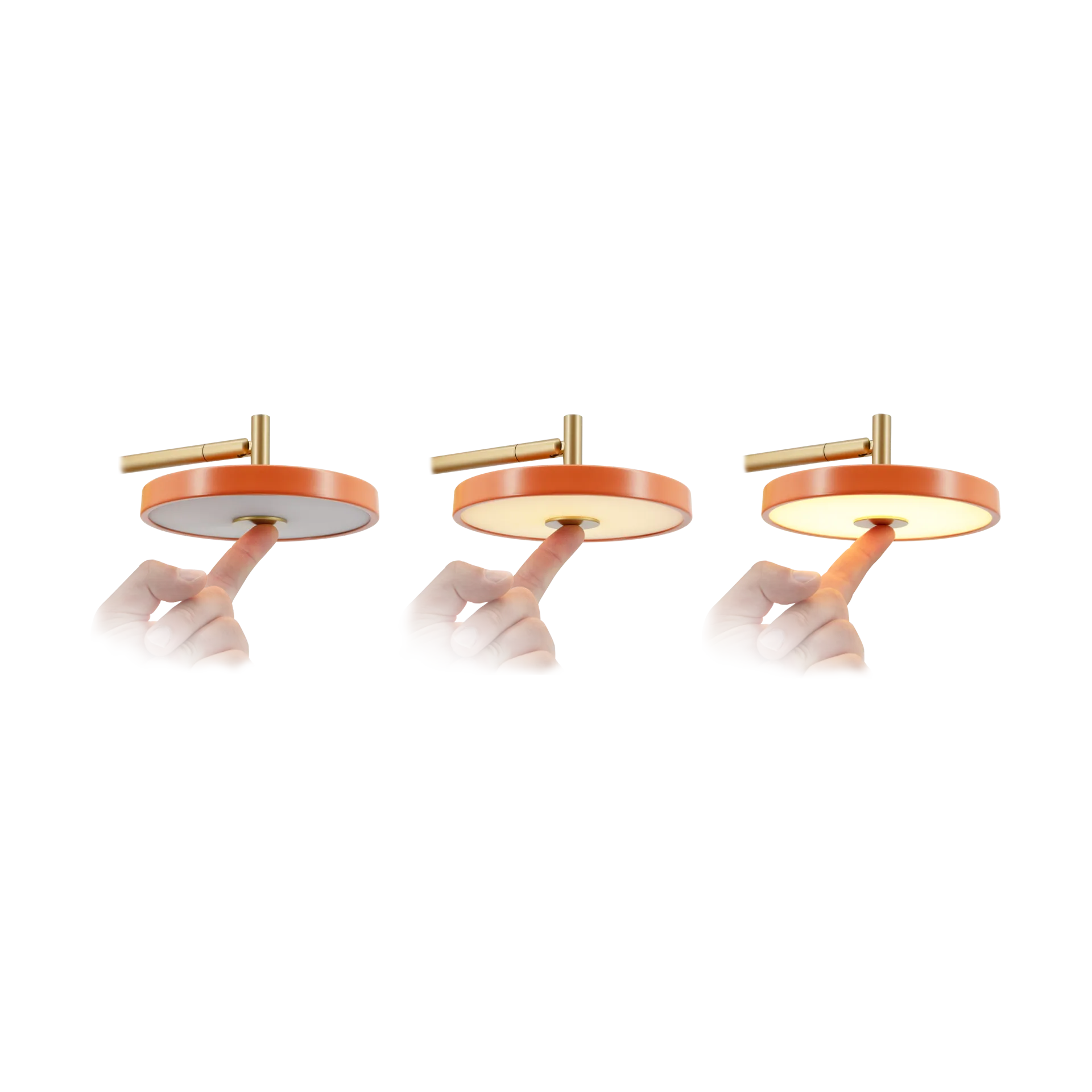 Asteria Wall long wall lamp, Nuance orange Umage