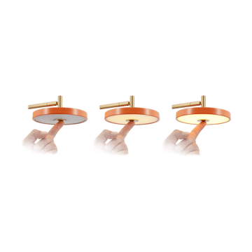 Asteria Wall long wall lamp - Nuance orange - Umage
