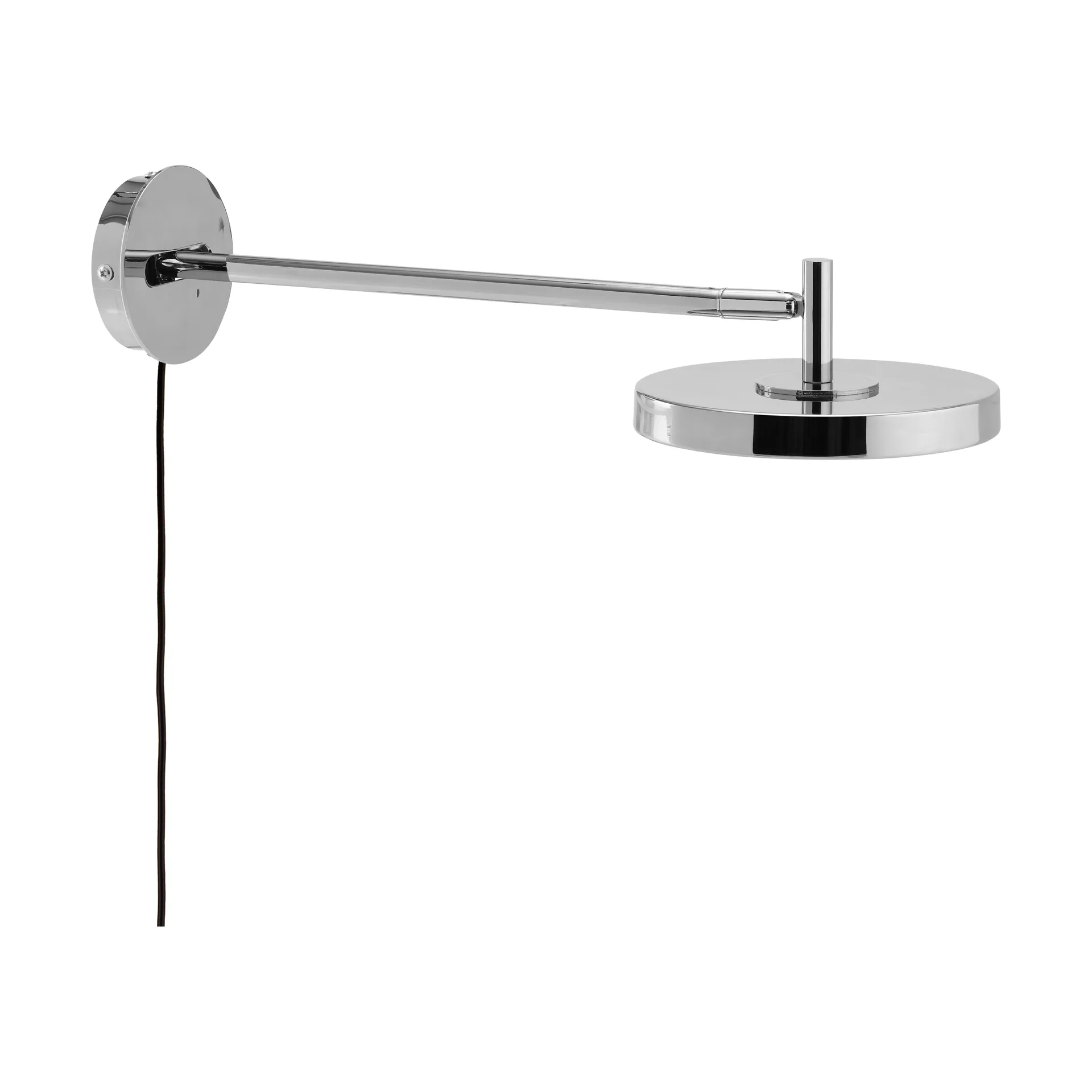 Asteria Wall long wall lamp, Polished steel Umage