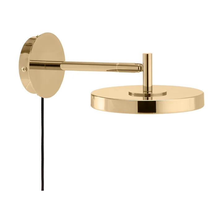 Asteria Wall short vägglampa - Polished brass - Umage