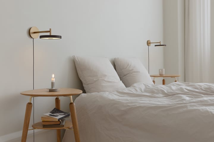 Asteria Wall short wall lamp, Black Umage
