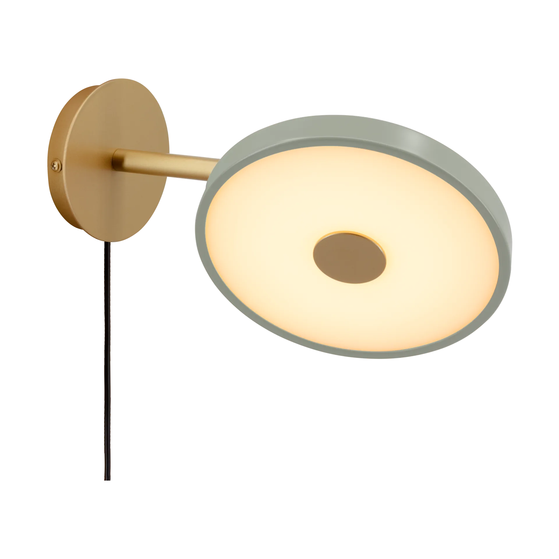 Asteria Wall short wall lamp, Nuance olive Umage