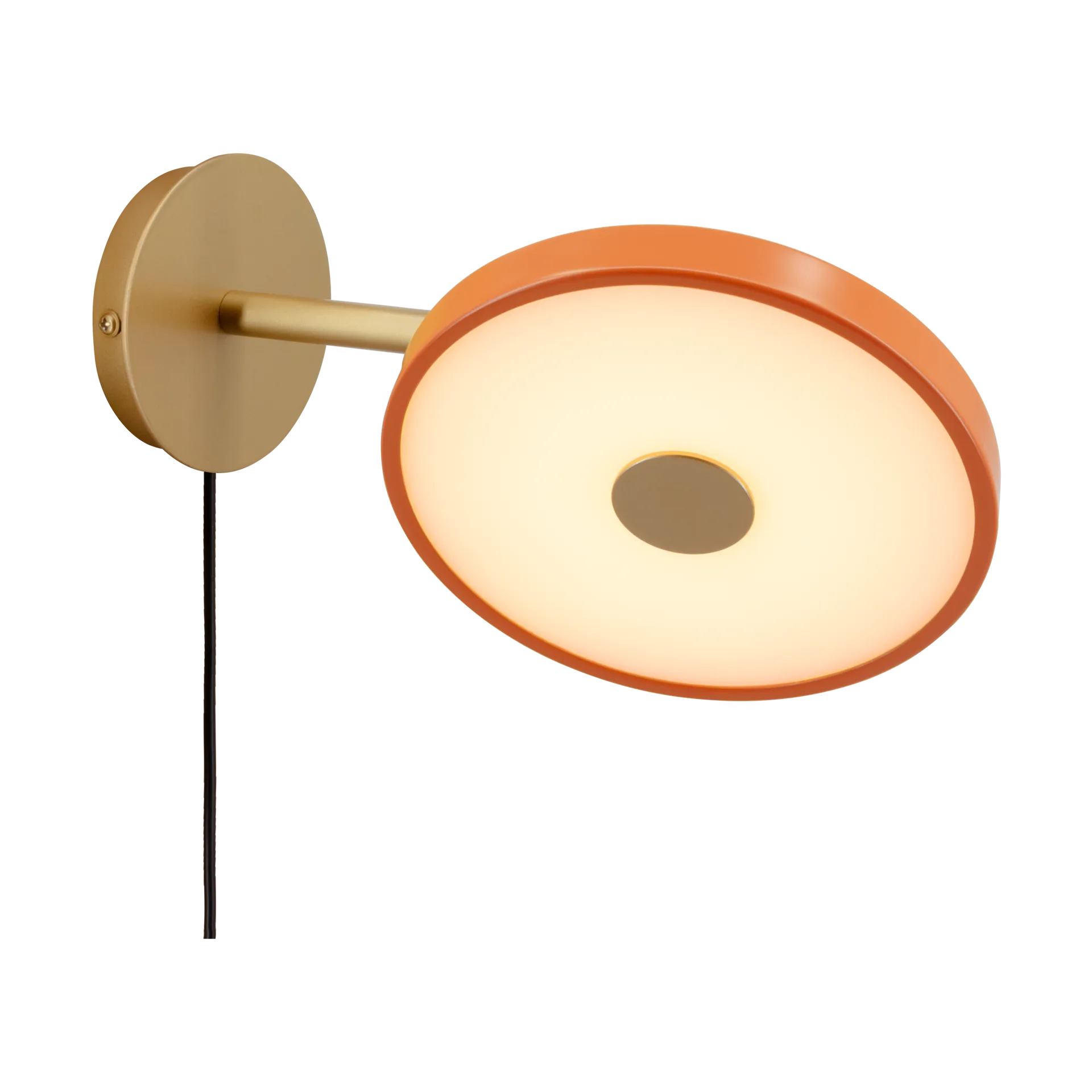 Asteria Wall short wall lamp, Nuance orange Umage