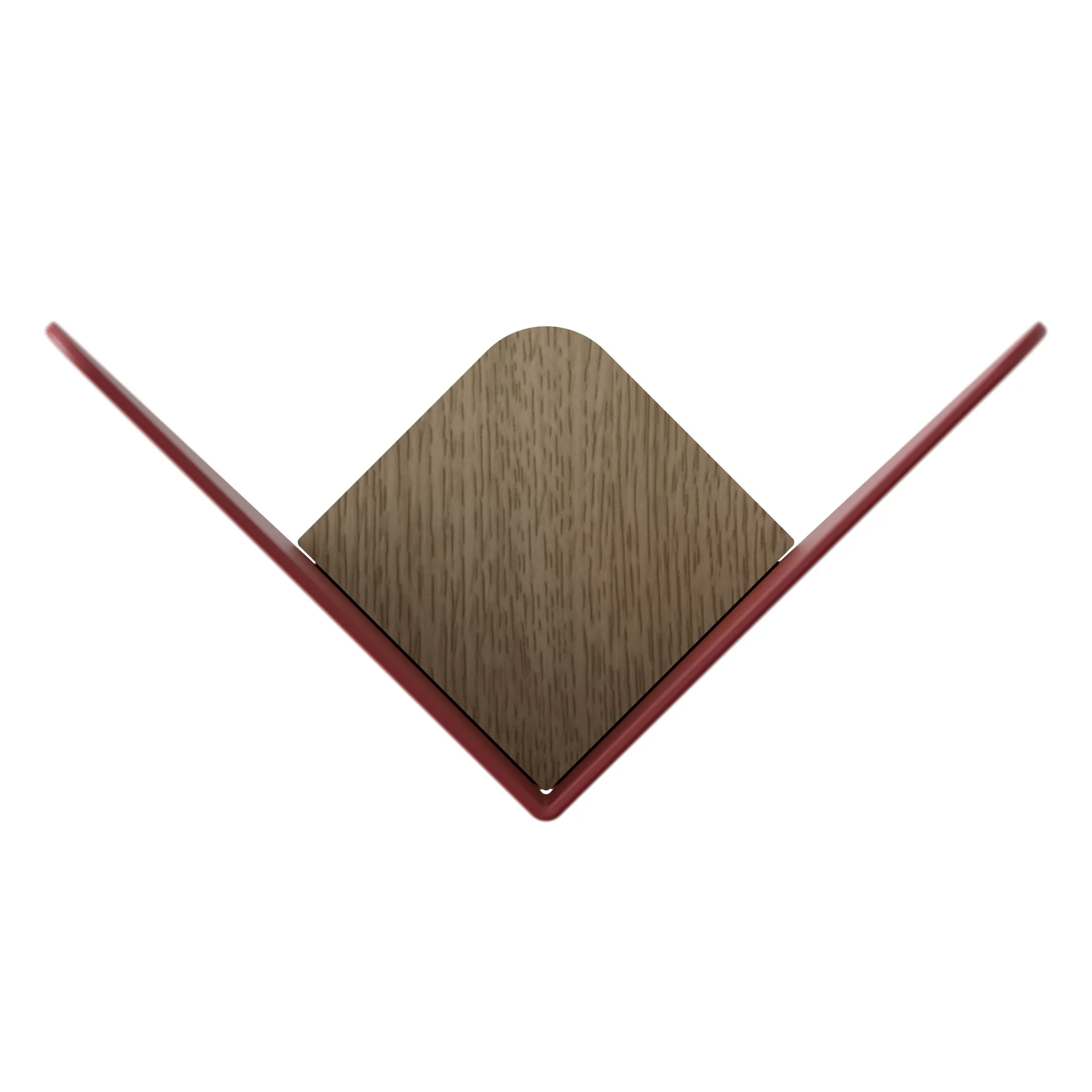 Butterflies krok medium, Ruby red Umage