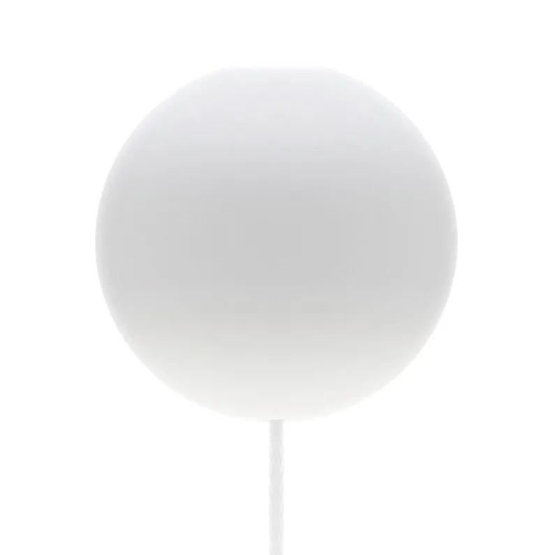 Cannonball Baldachin mit Kabel, Weiß Umage