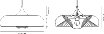 Chordis Lampenschirm - Brass - Umage