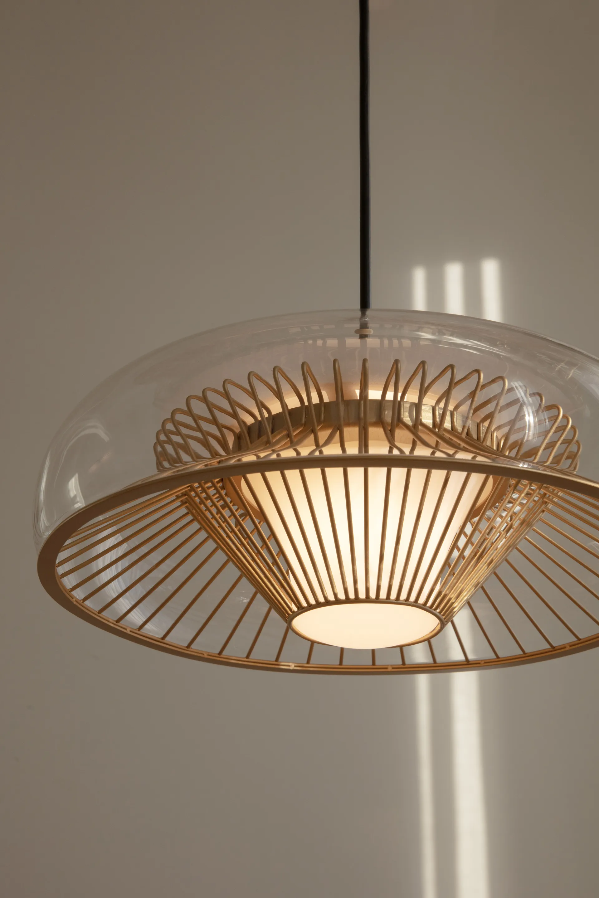 Chordis lampshade, Brass Umage