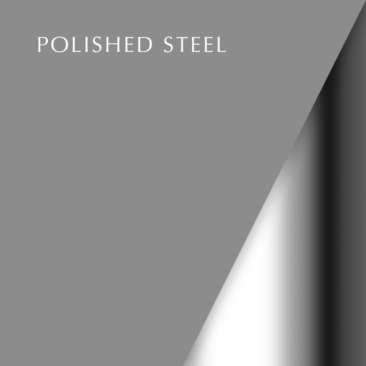 Clava ceiling lamp Ø21.5 cm, polerat steel Umage