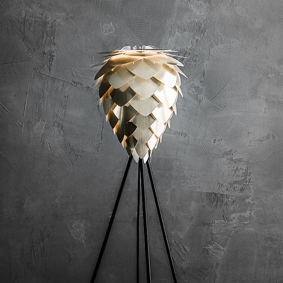 Conia lamp brushed brass, Ø 30 cm Umage
