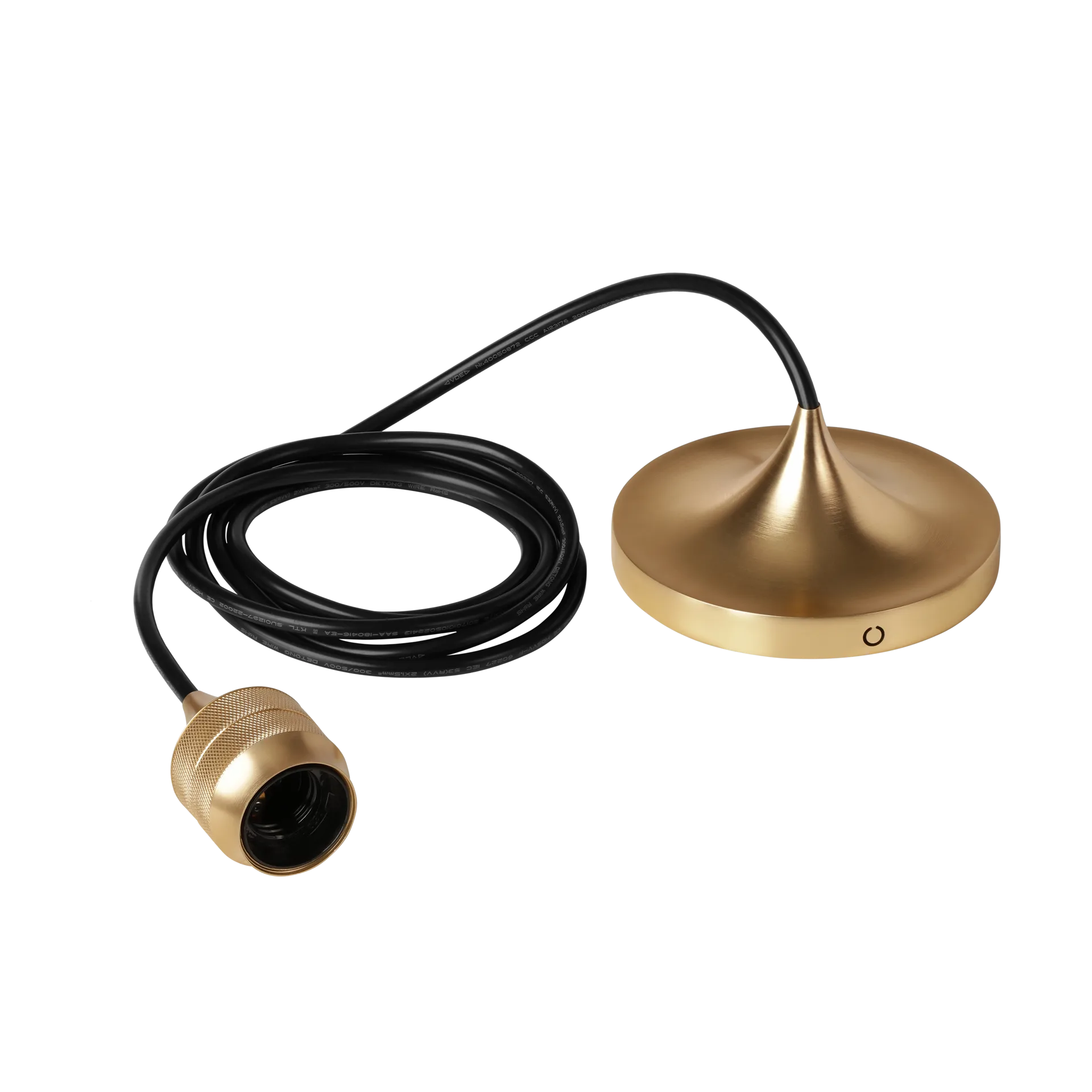 Cord Set Pro Lampenaufhängung, Brushed brass Umage