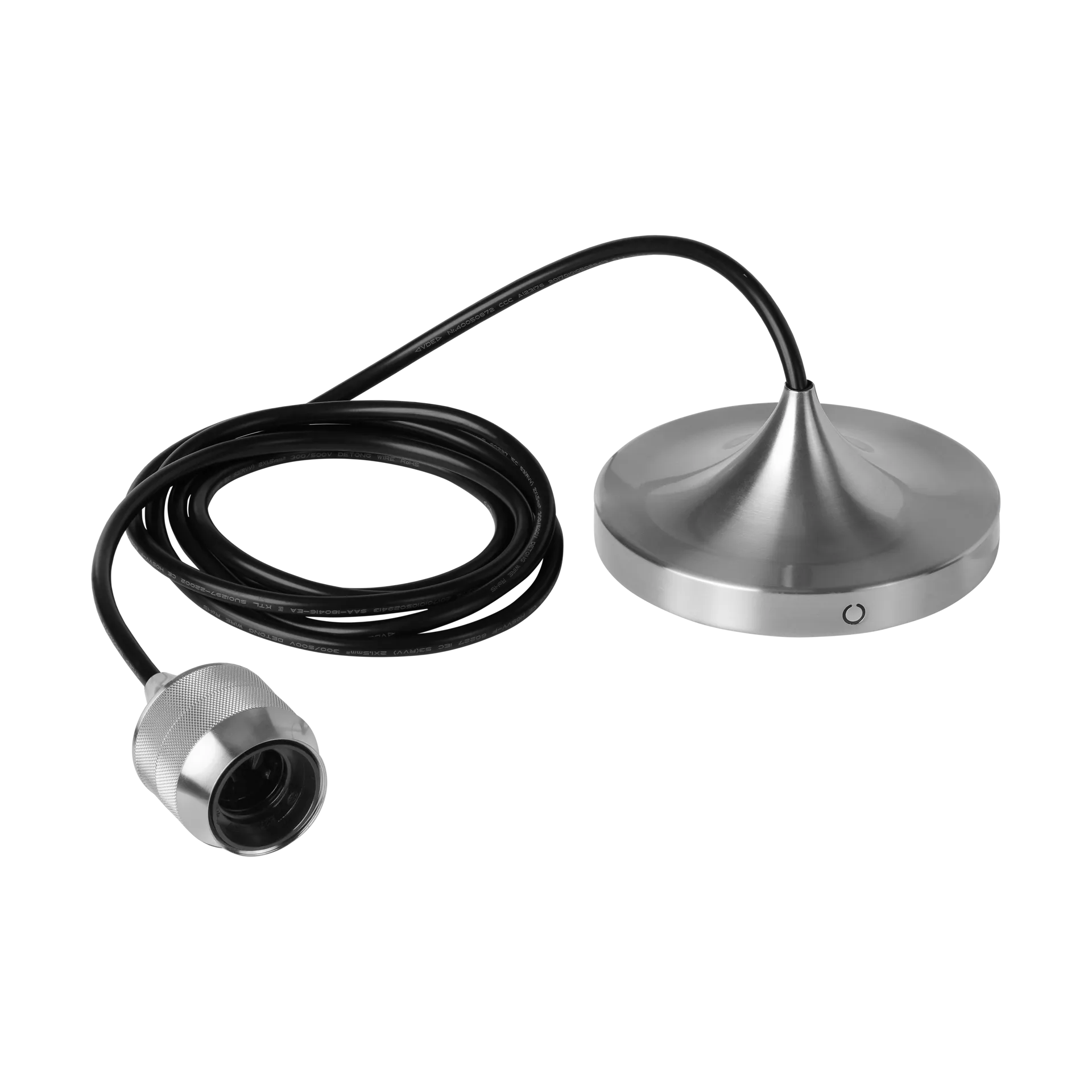Cord Set Pro Lampenaufhängung, Brushed steel Umage
