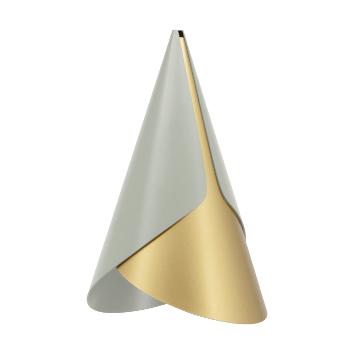 Cornet lampskärm - Nuance olive-brass - Umage