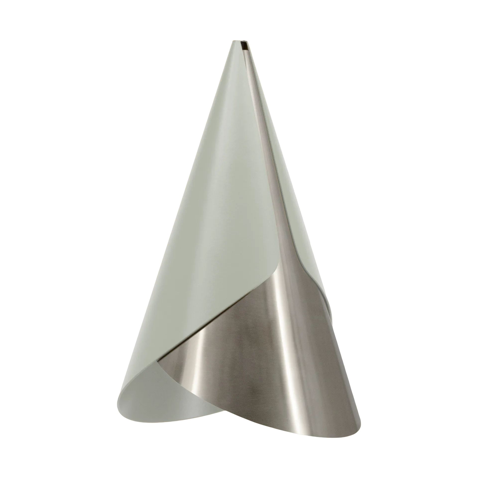 Cornet lampskärm, Nuance olive-steel Umage