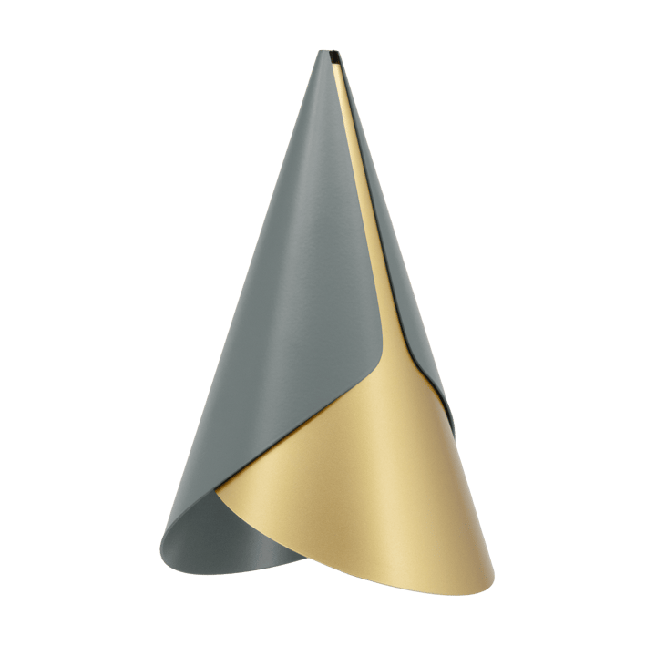 Cornet lampskärm - Slate-brass - Umage