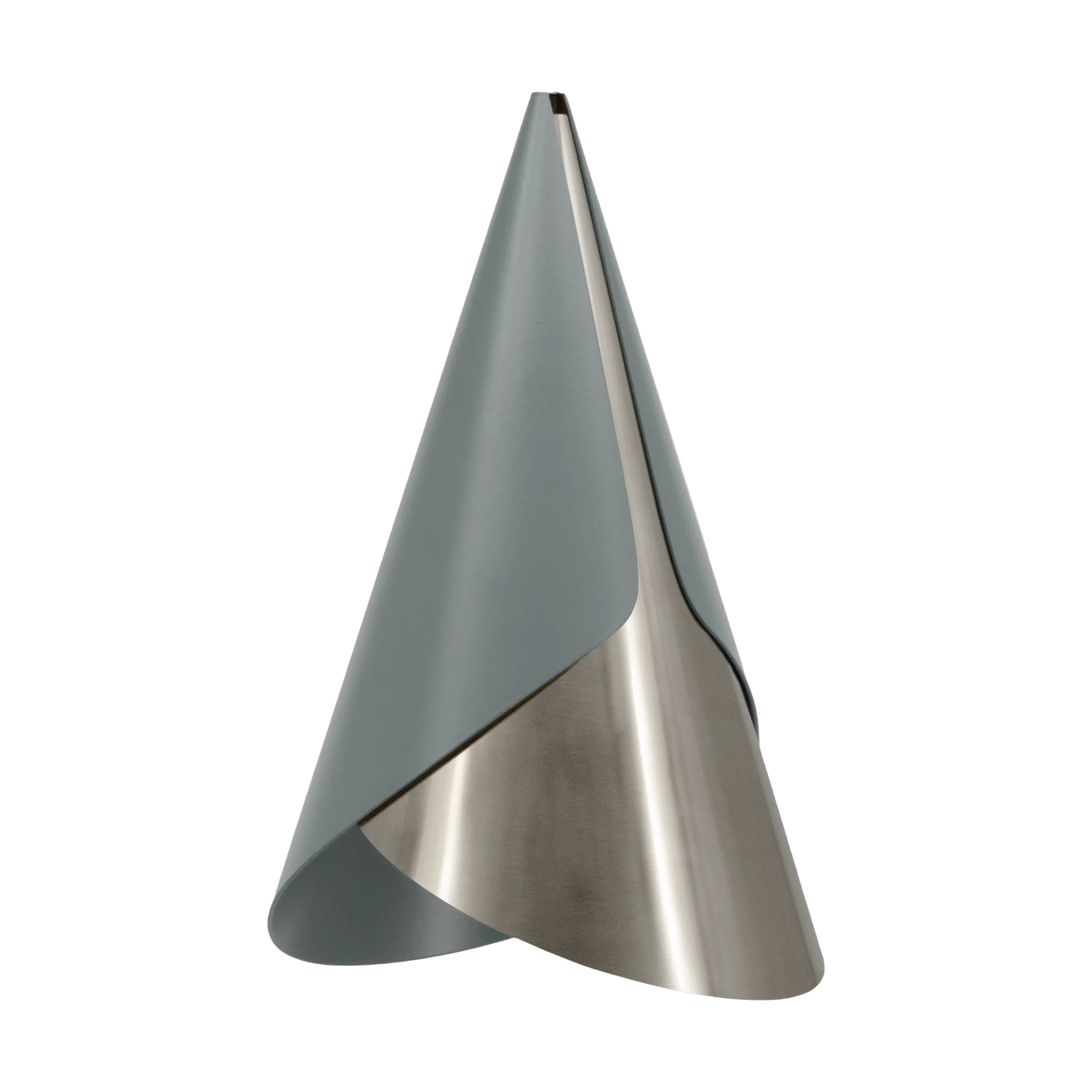 Cornet lampskärm, Slate-steel Umage