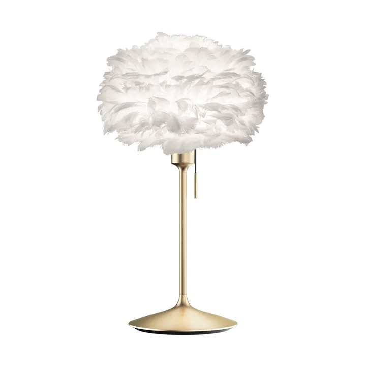 Eos table lamp mini - White-Brushed brass - Umage