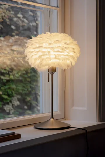 Eos table lamp mini - White-brushed steel - Umage