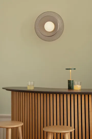 Faraday Up medium ceiling light - Brushed Brass - Umage