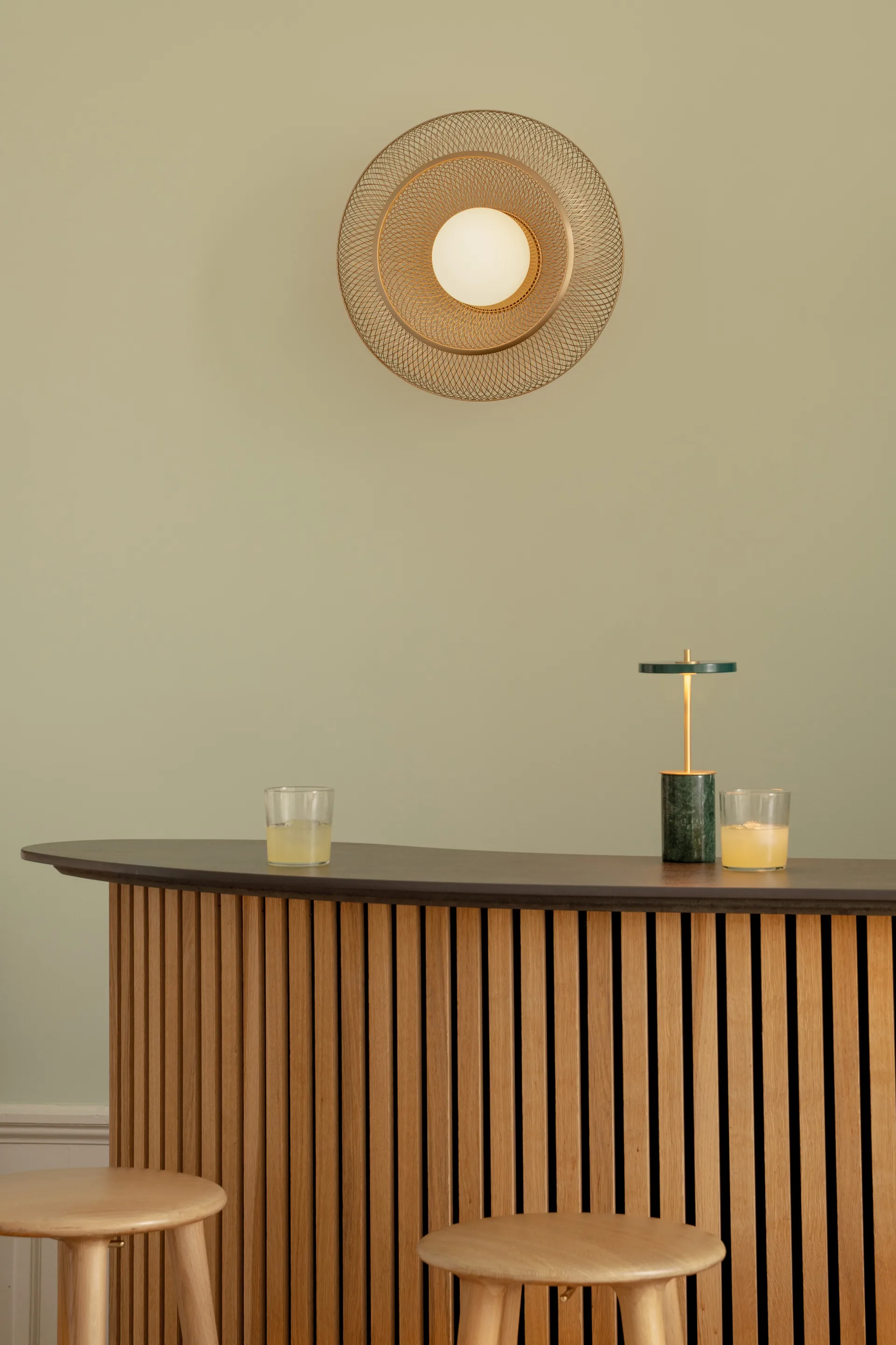 Faraday Up medium ceiling light, Steel Umage