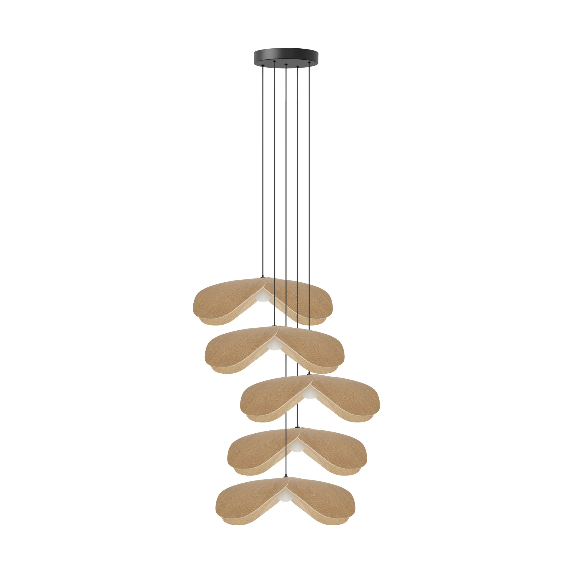 Forget Me Not pendant large, Oak-cluster 5 Umage