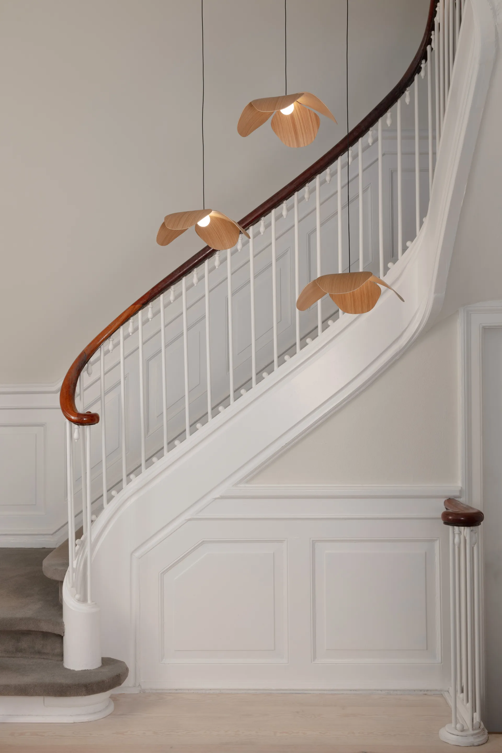 Forget Me Not pendel large, Ek-cluster 3 Umage