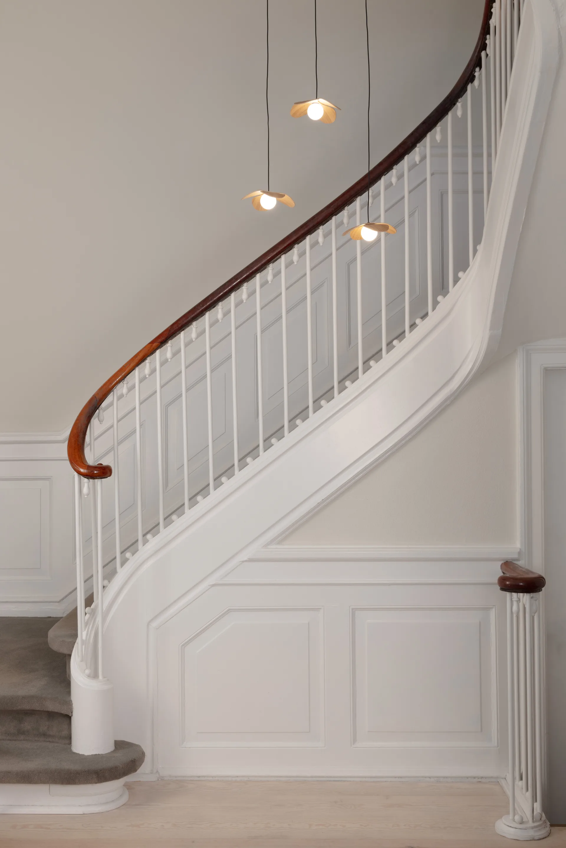 Forget Me Not Pendelleuchte mini, Eichen-Cluster 3 Umage