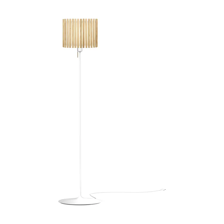 Komorebi floor lamp medium - Rectangular oak-white - Umage