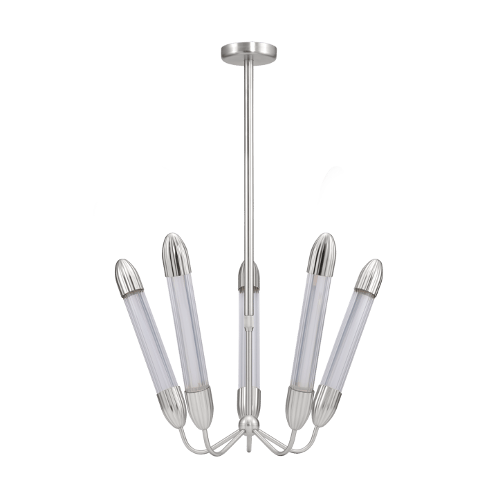 Lemon Squeeze Penta kurze Deckenleuchte, Polished steel Umage